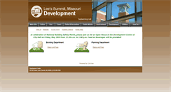 Desktop Screenshot of developmentcenter.cityofls.net